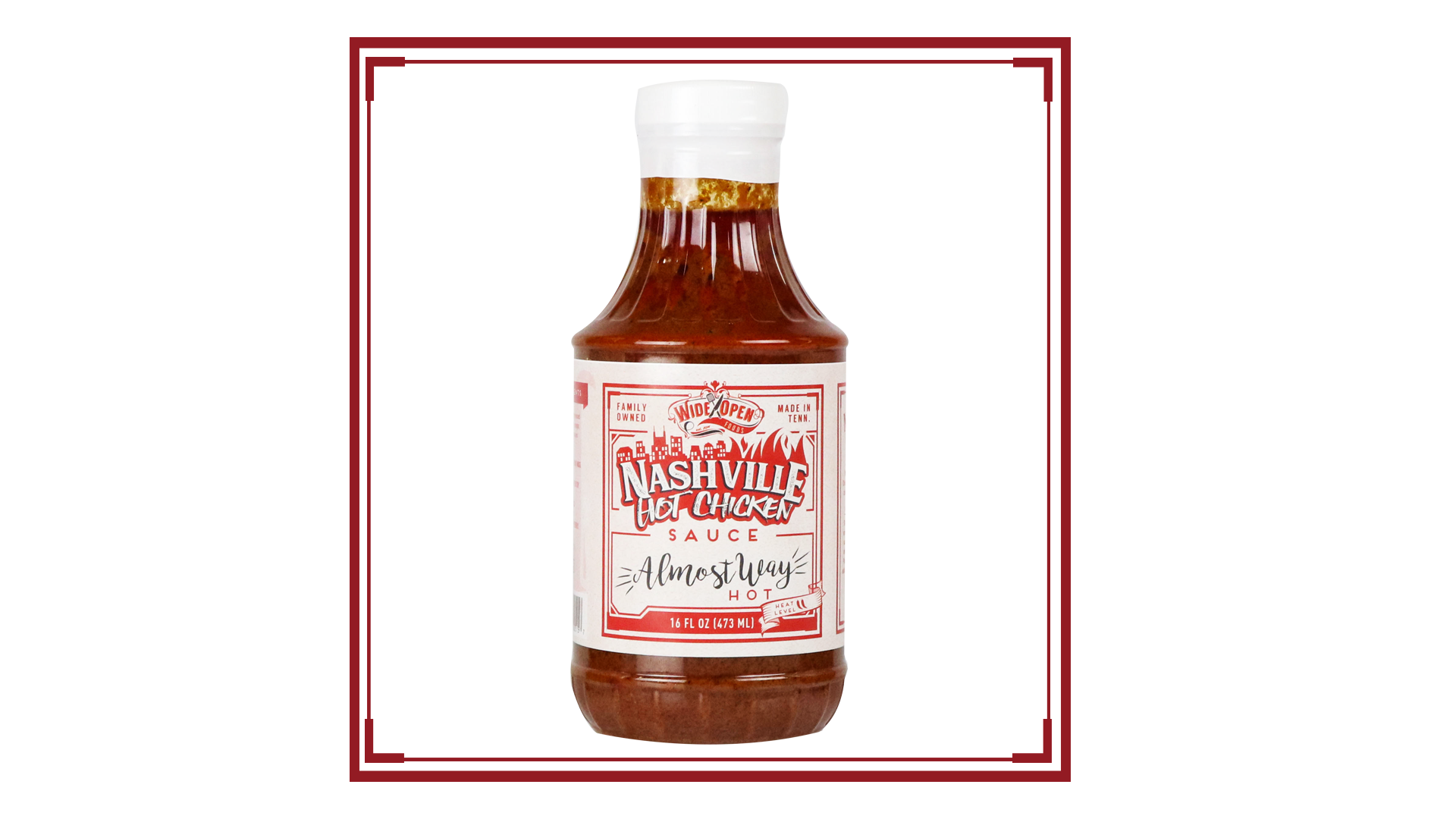 NASHVILLE HOT CHICKEN SAUCE Almost Way Hot Wide Open Foods Home Official site